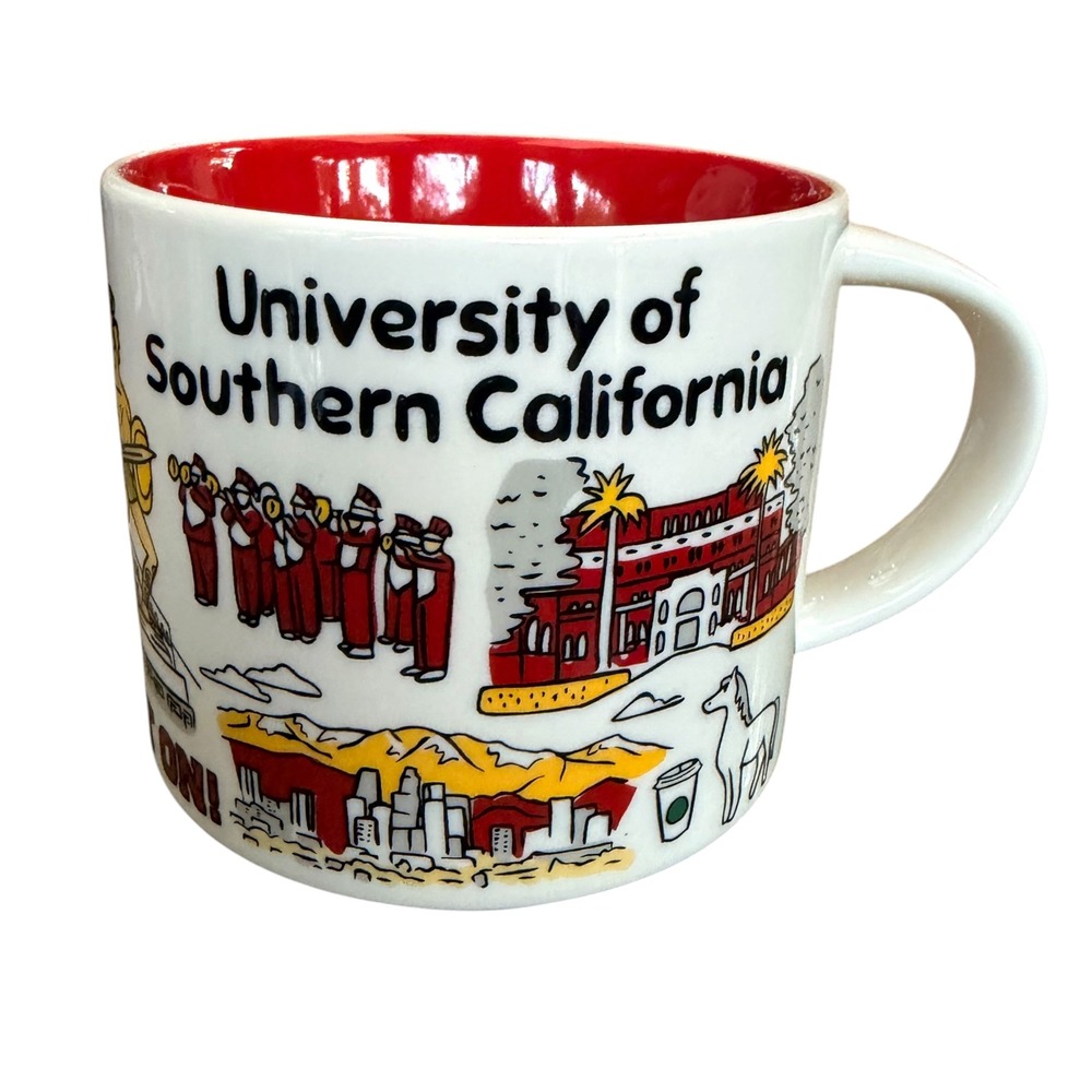 Starbucks USC University of Southern California Been There Series Mug 14oz Cup
